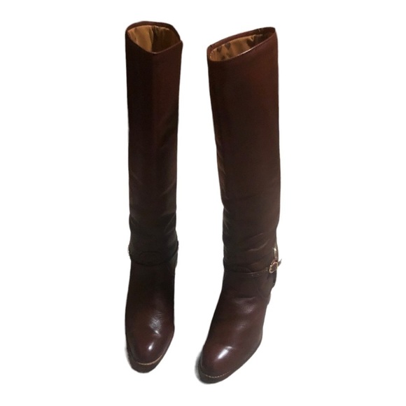 Women’s Genuine Leather Brown Boots in Excellent Used ConditionSize 7 M - Picture 3 of 14